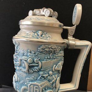 Avon Fine Collectibles Racing Car Stein - Vintage